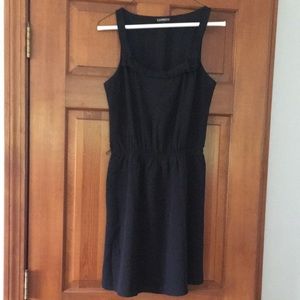 Express Small Petite Short Black Dress